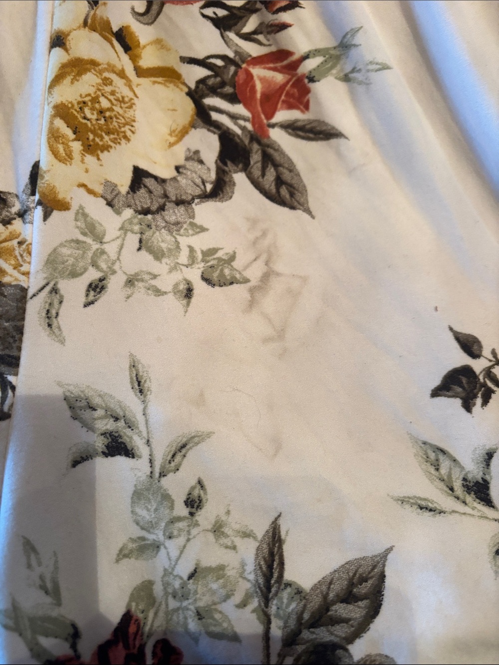 J for Justify Cream Floral Smocked Off-Shoulder Romper - Picture 2 of 4